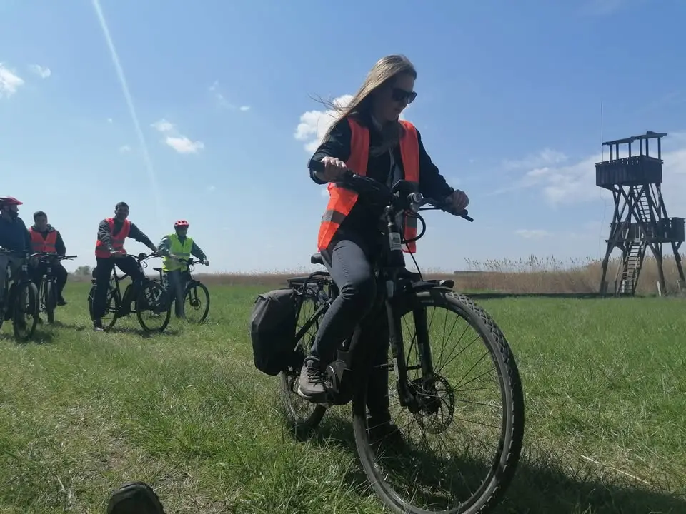 Tavaszköszöntő kerékpártúra az Atkai holtágnál 04.04.