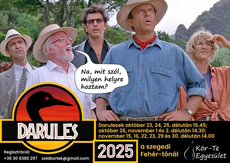 Darules a szegedi Fehér-tónál 10.26.